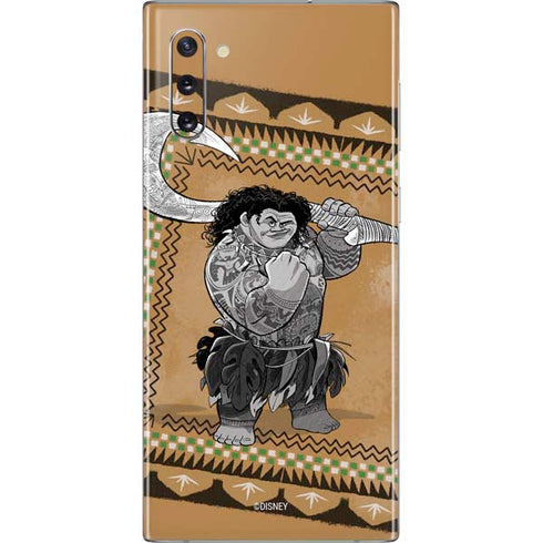 Disney Moana Maui Portrait Galaxy Note 10 Skin